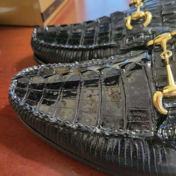 Vero Cucio Valentino Genuine Crocodile loafers size 12/European 45 main image 12